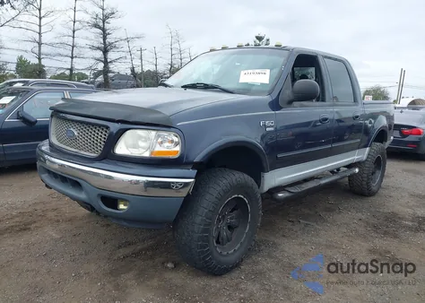 2001 Ford F-150 King Ranch Edition/Lariat/Xlt из США, поврежденный, VIN 1FTRW08W61KE31947